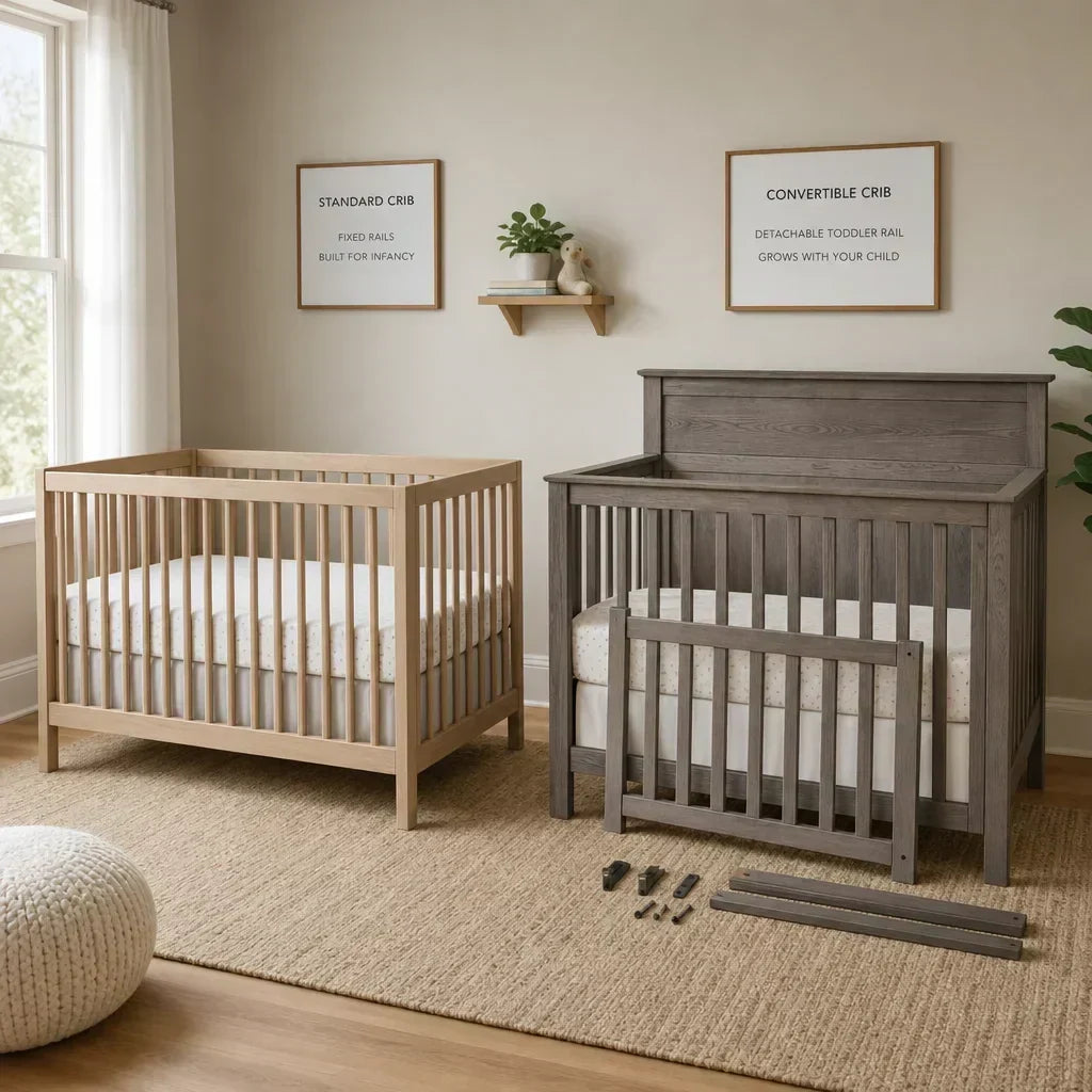 Convertible Crib vs Standard Crib: Which Is Better for Your Nursery?