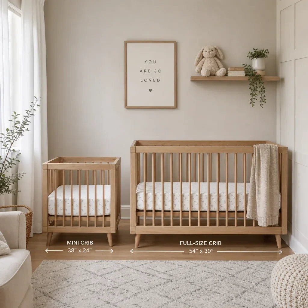 Mini Crib Versus Regular Crib: Which One Fits Your Nursery Best?