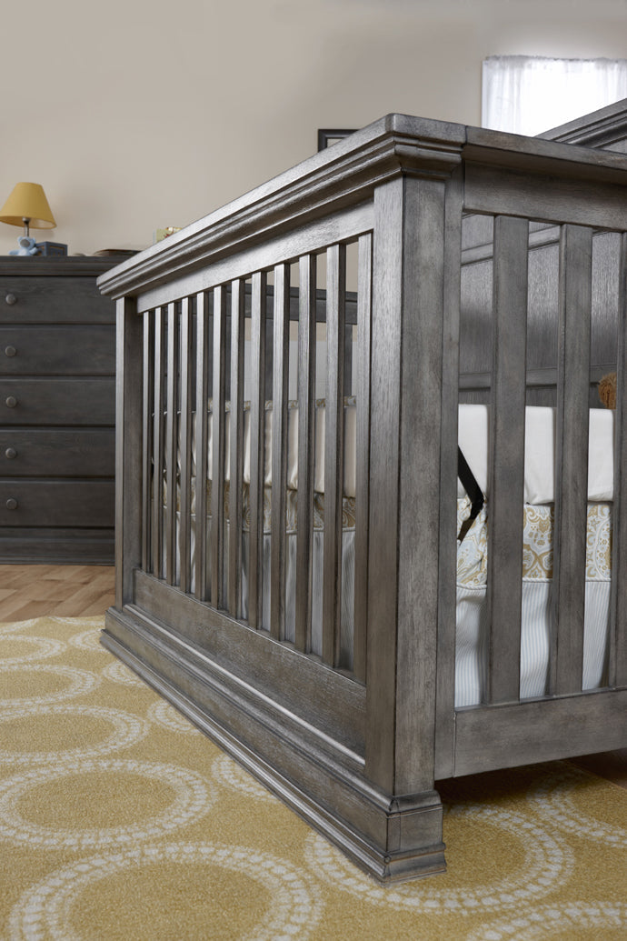 Modena Forever Crib in Distressed Granite