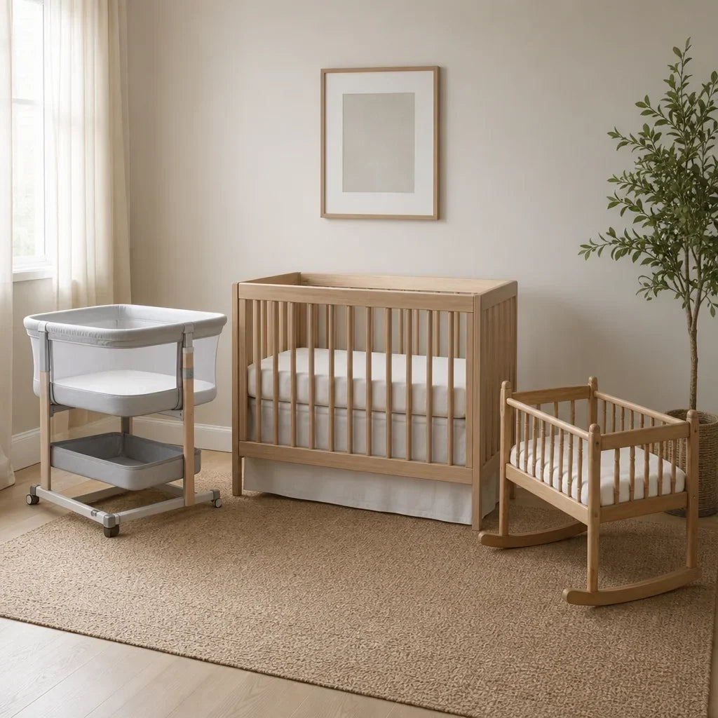 Bassinet vs Crib vs Cradle: Which Is Best for Your Newborn?