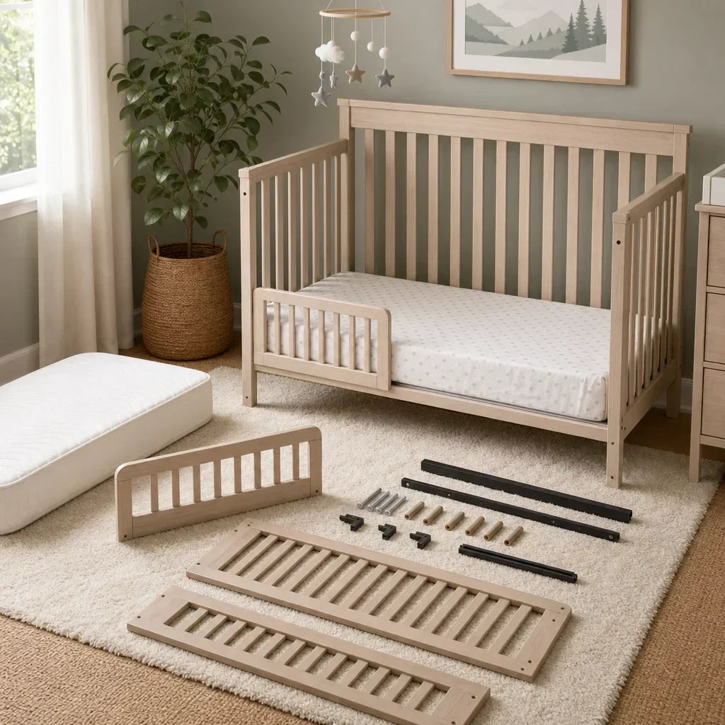Convertible Crib to Twin or Full Bed: What Converts, What You Need, and How to Do It