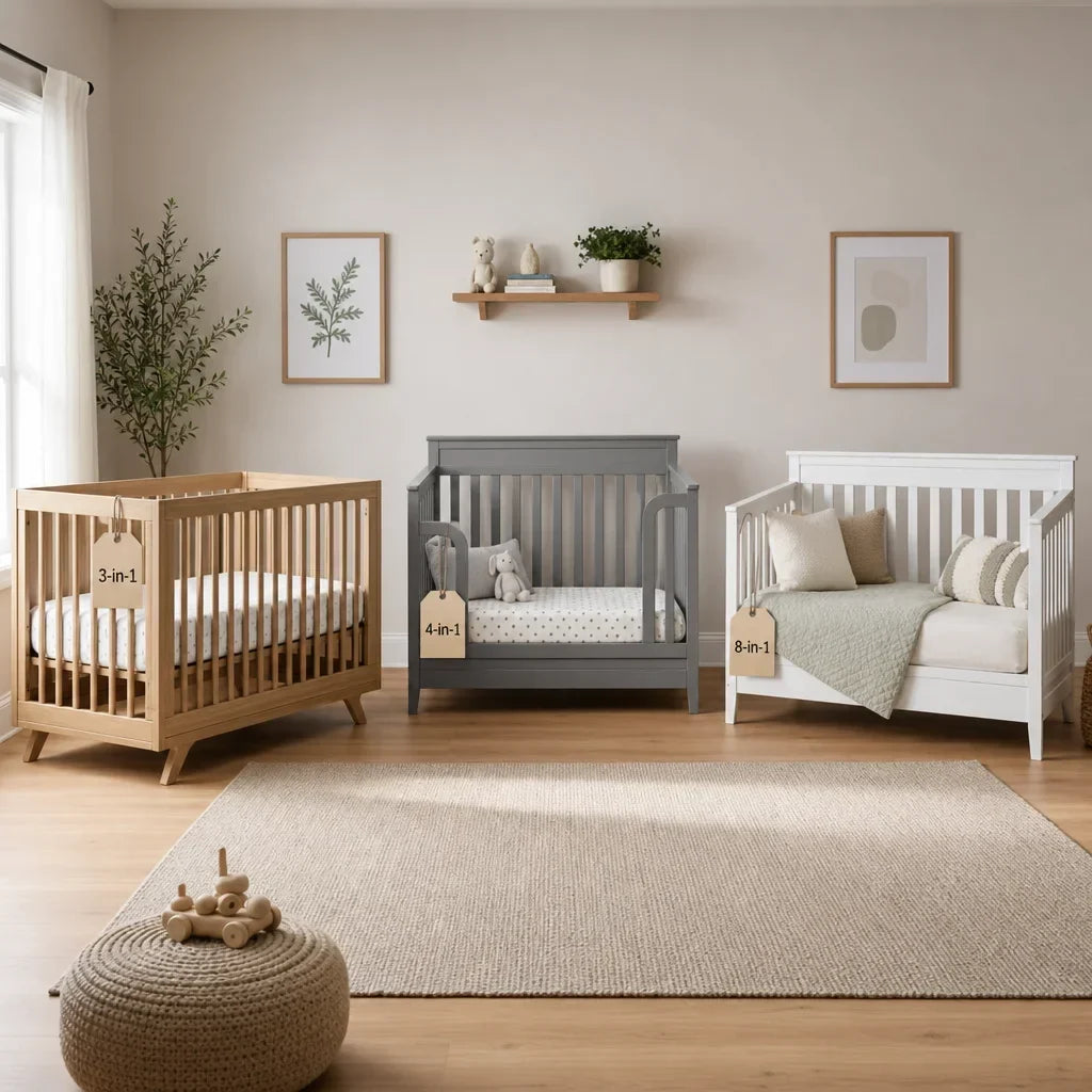Convertible Crib Guide: Types, Safety, Costs & When to Convert