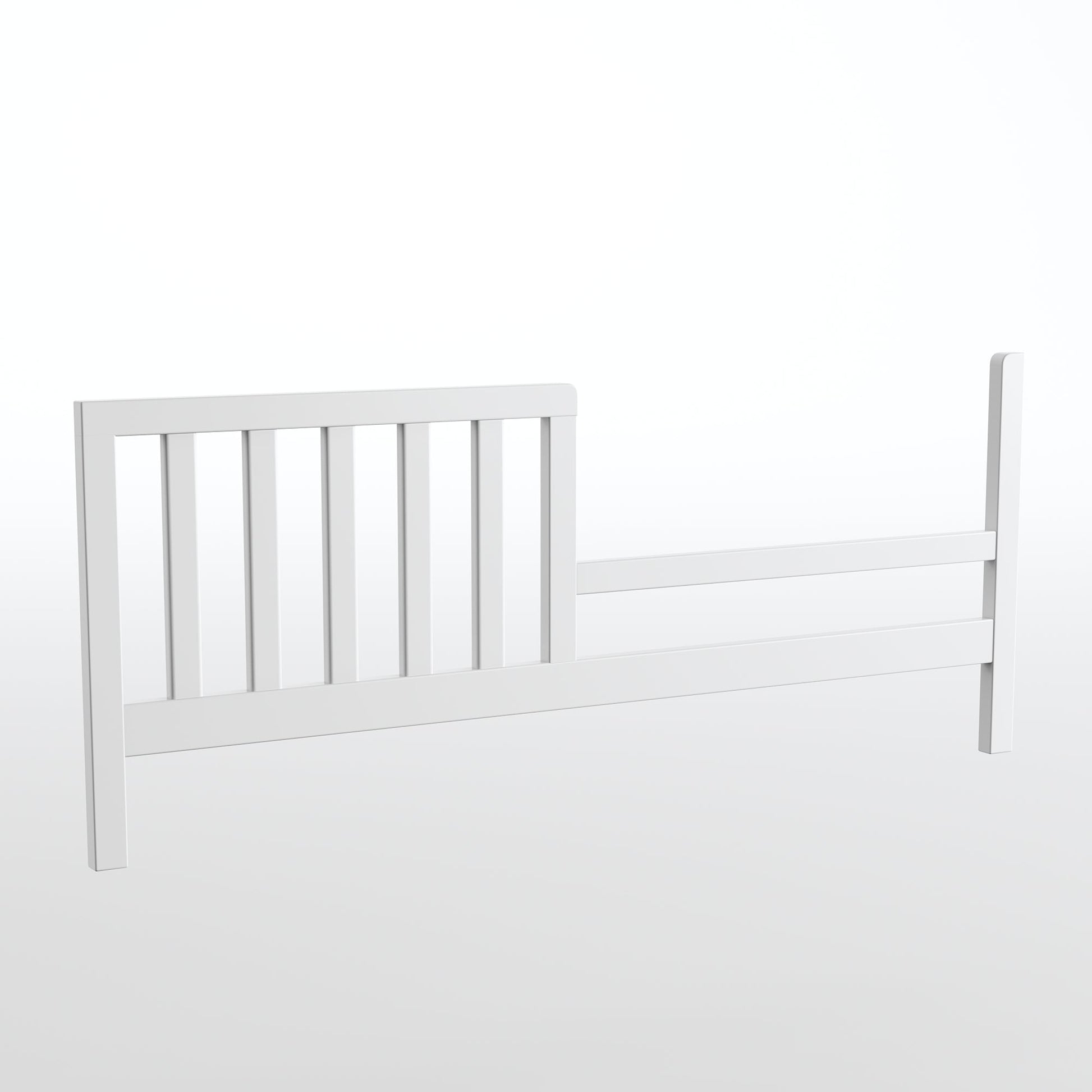 Milano Toddler Rail in White
