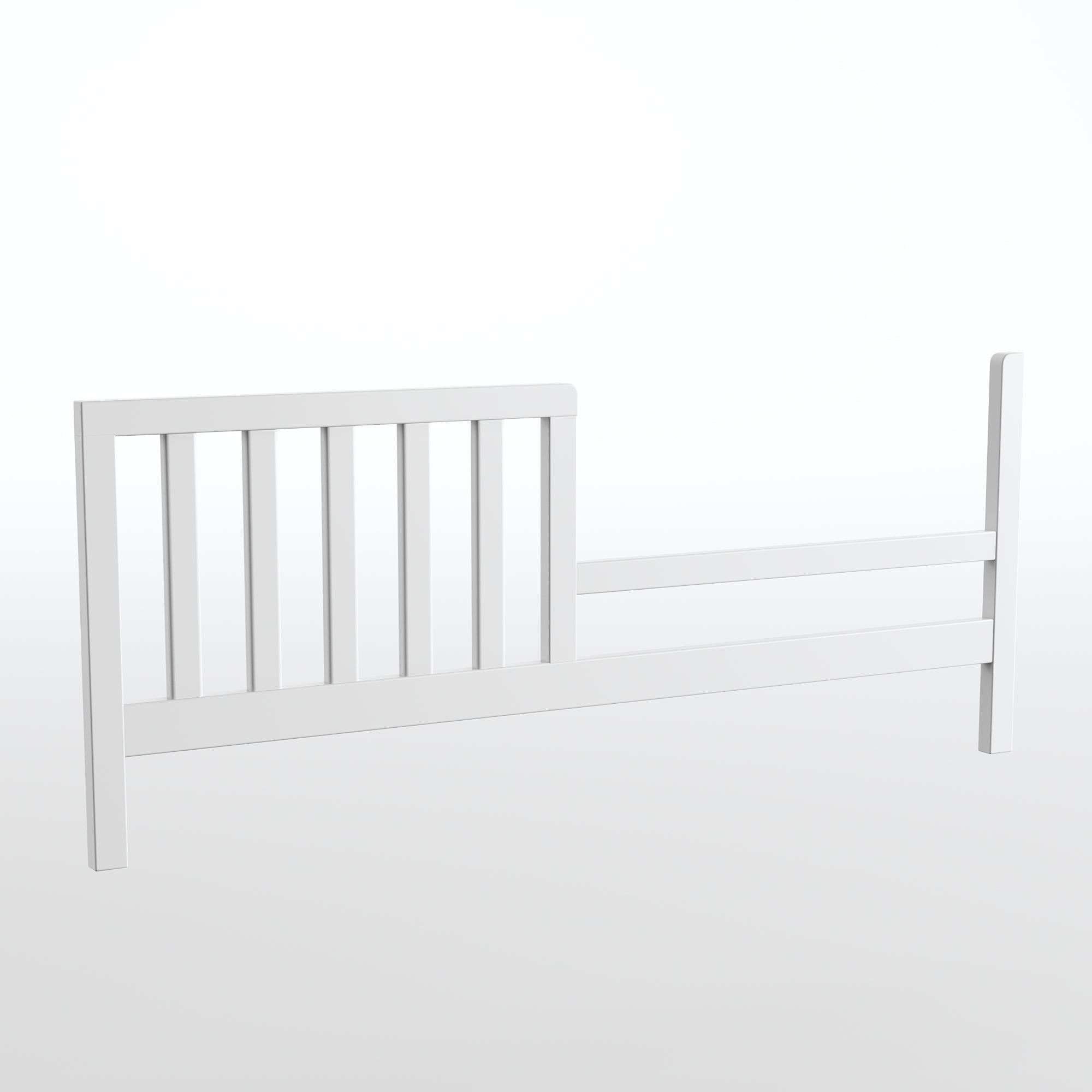 Milano Toddler Rail in White