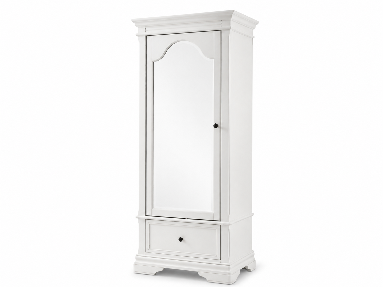 Color: Belgium Cream | Stella Baby and Child Athena Collection Armoire in Belgium Cream