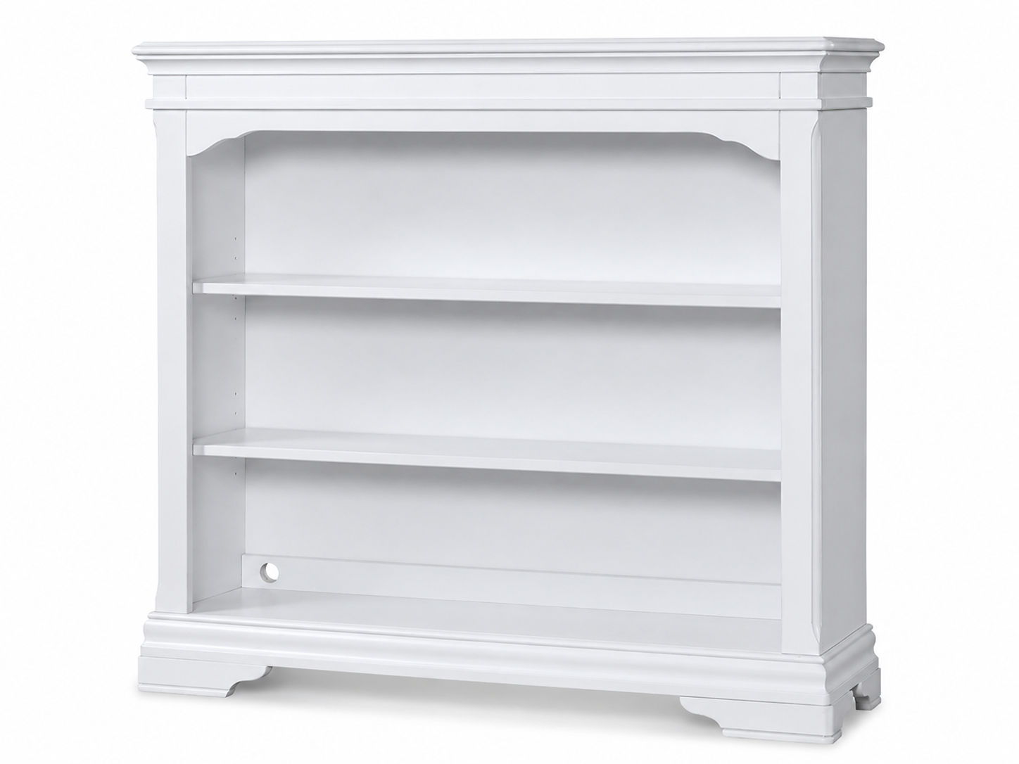 Color: Belgium Cream | On Sale Stella Baby and Child Athena Collection Hutch/Bookcase in Belgium Cream