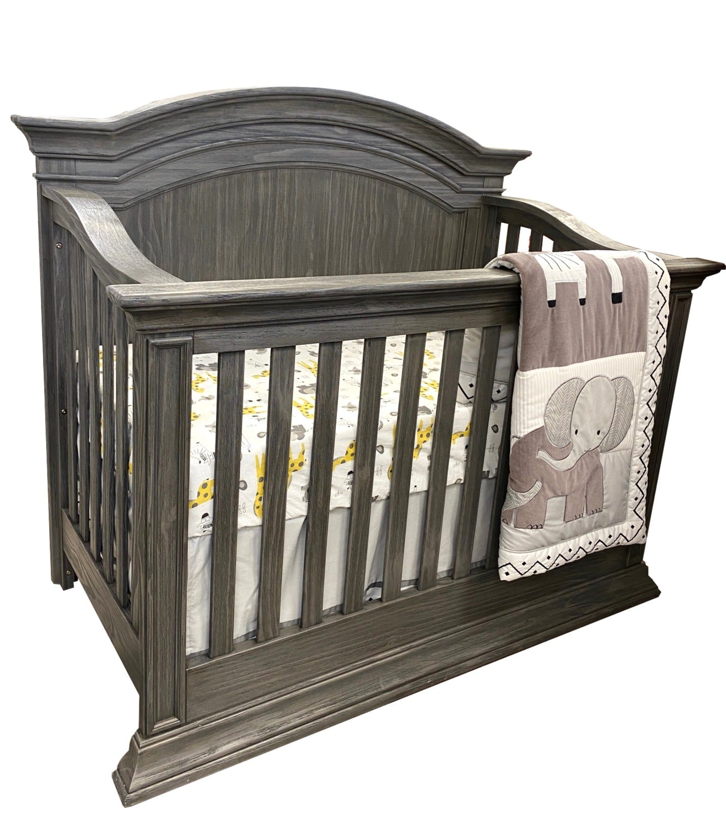 Khloe Convertible Crib in Granite