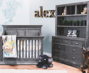 3 PIECE CHIC CRIB PACKAGE DEAL IN GRANITE image 0