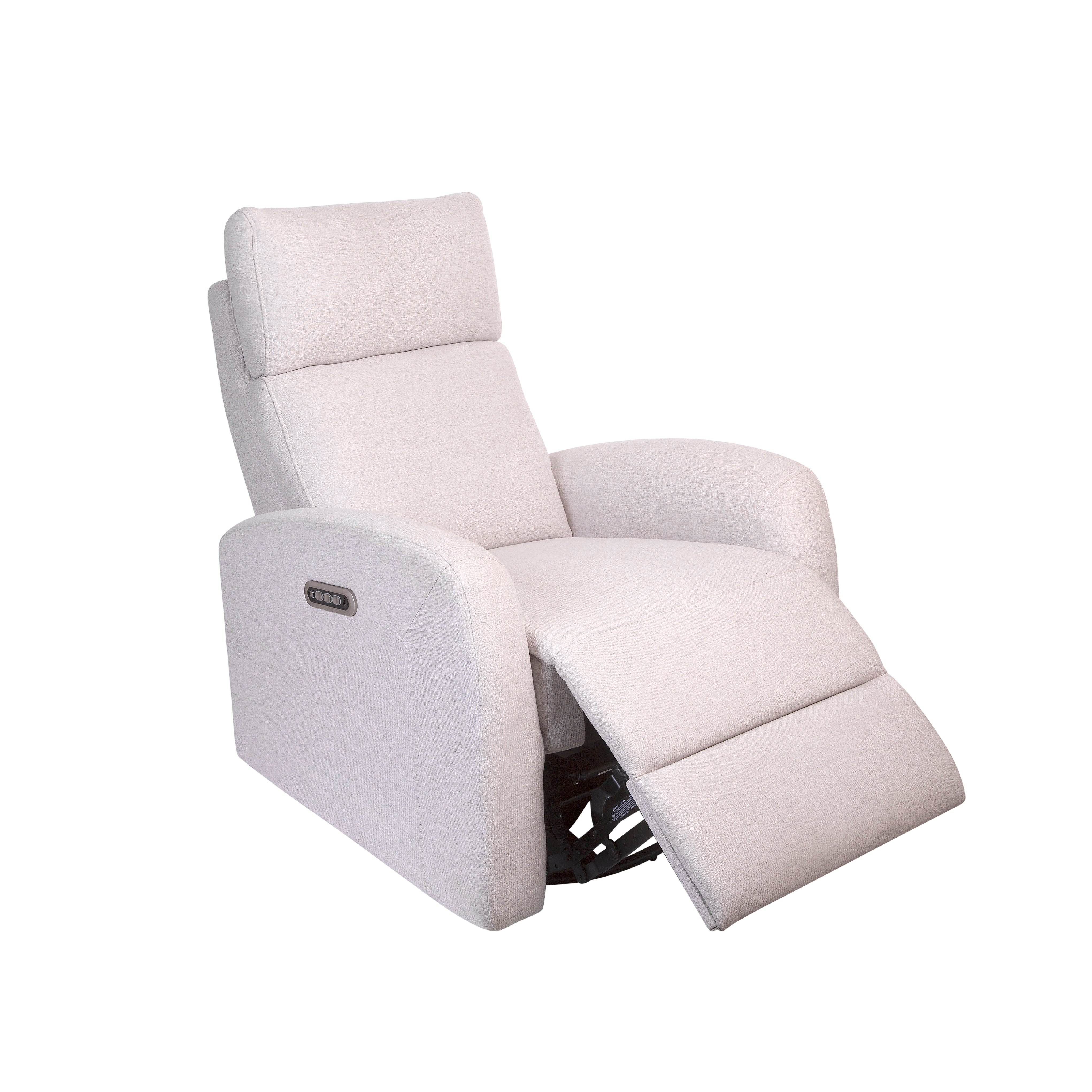 Serena Triple Power Swivel Glider Recliner in Sand