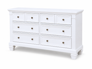 Color: White | Glendale Double Dresser