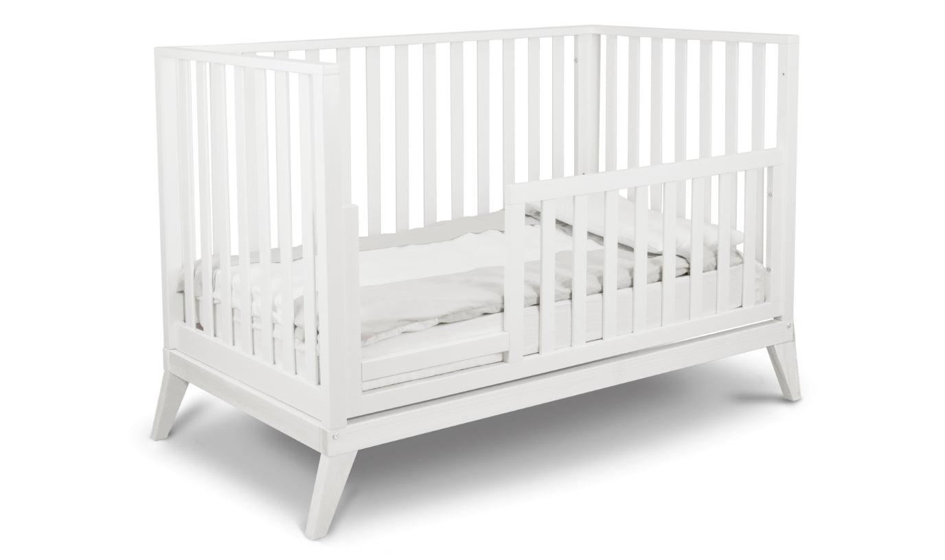 Donatello Classic Crib in White