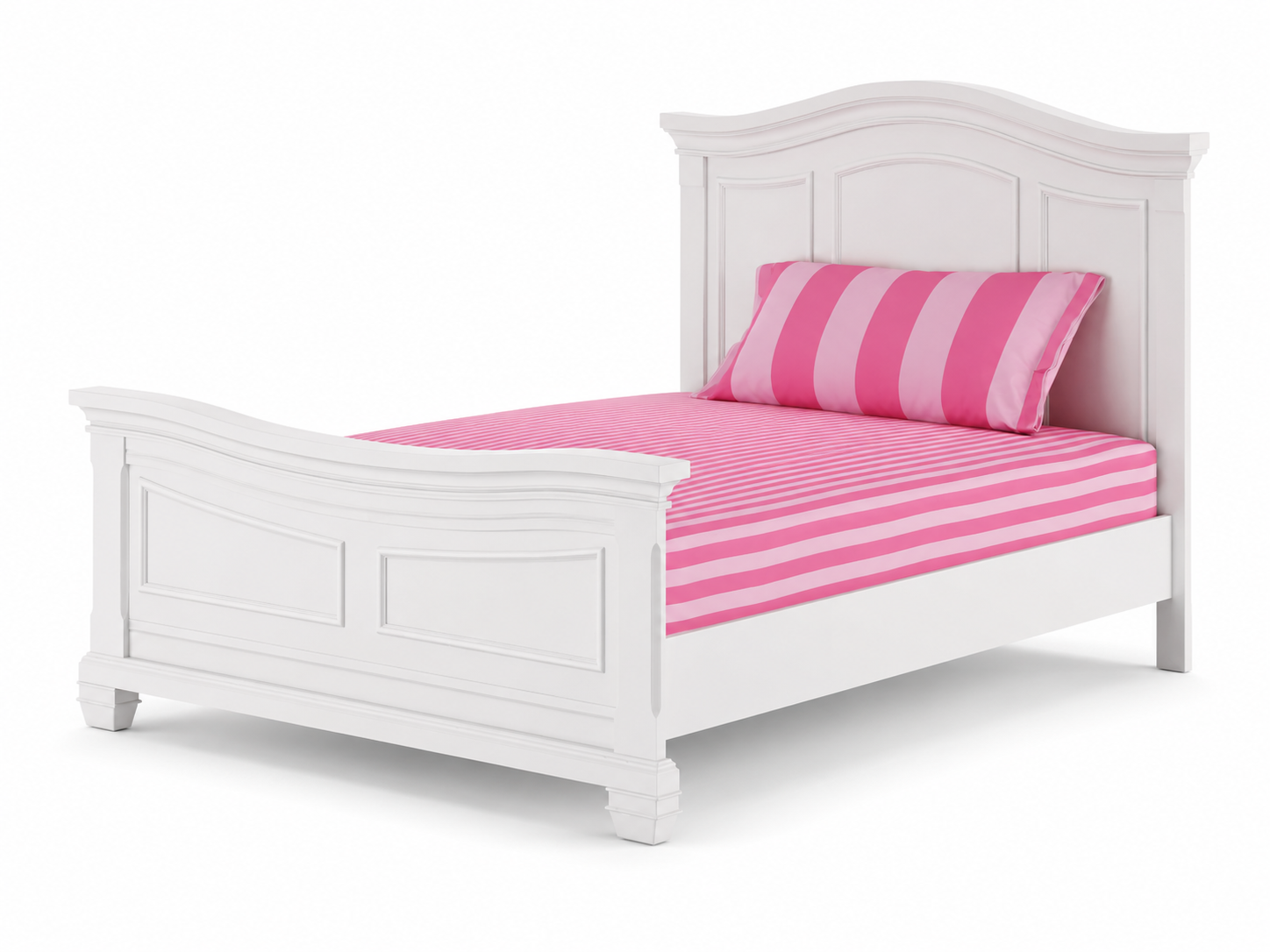 Color: White | Victoria Double Bed