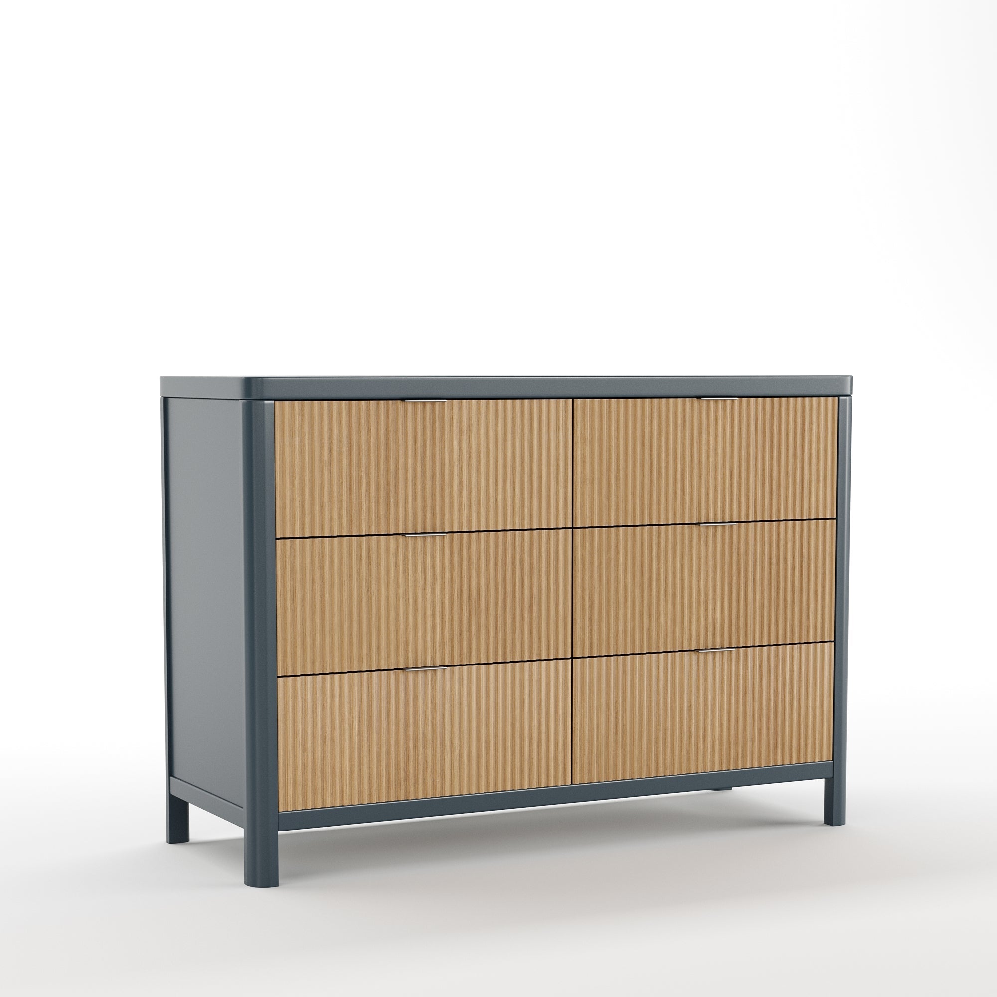 Milano Dresser in Graphite/Natural image 0