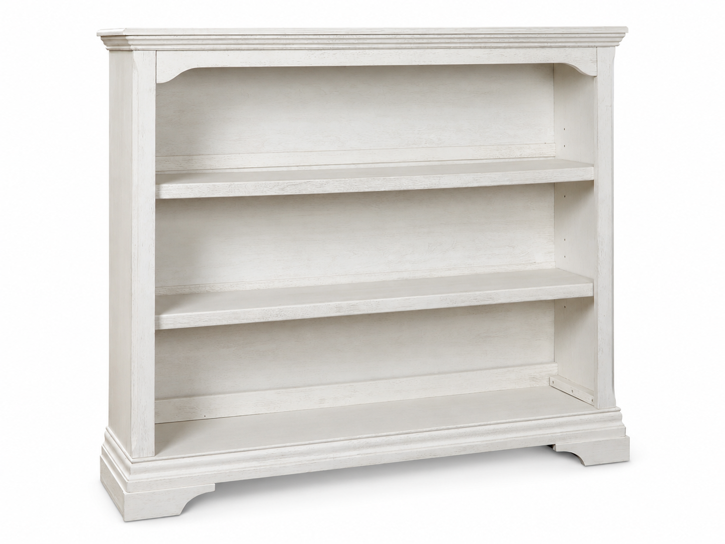 Color: Rustic White | Kerrigan Bookcase Hutch