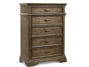 Color: Cafe au Lait | Stella Baby and Child Kerrigan Collection 5 Drawer Chest in Caf̩ au lait