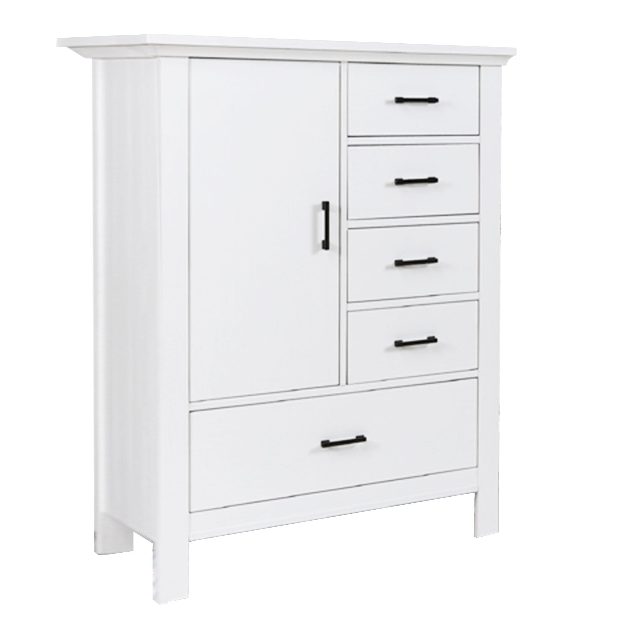 Como Door Chest in Vintage White