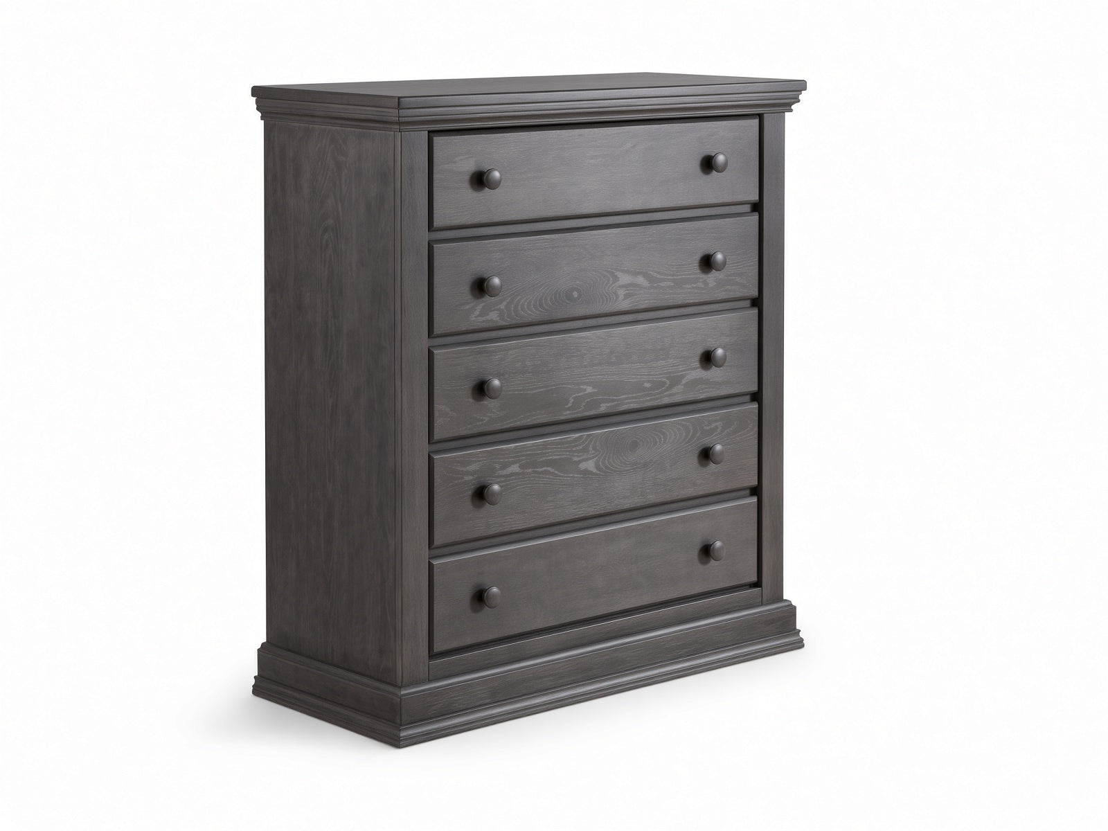 Color: Granite | Modena 5 Drawer Chest