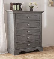 Ragusa 5 Drawer Dresser in Granite