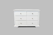 Devon Double Dresser in white image 0