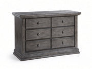 Color: Granite | Modena Double Dresser