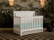 Carino Convertible Crib in White finish