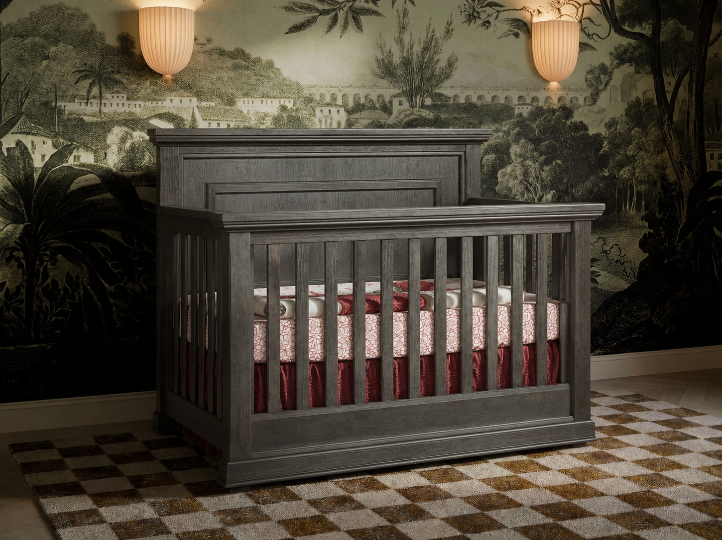 Color: Granite | Modena Forever Crib