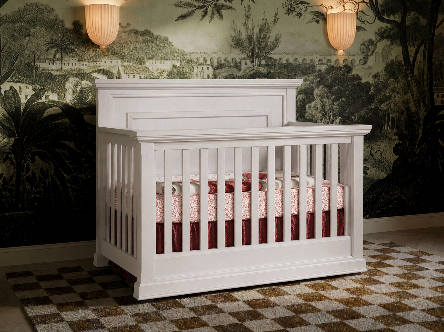 Color: White | Modena Forever Crib