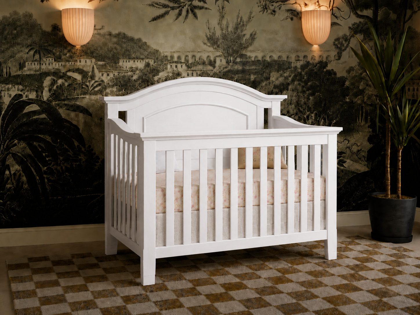 Como Arched Top Forever Crib