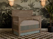 Color: Sand | Leland Convertible Crib