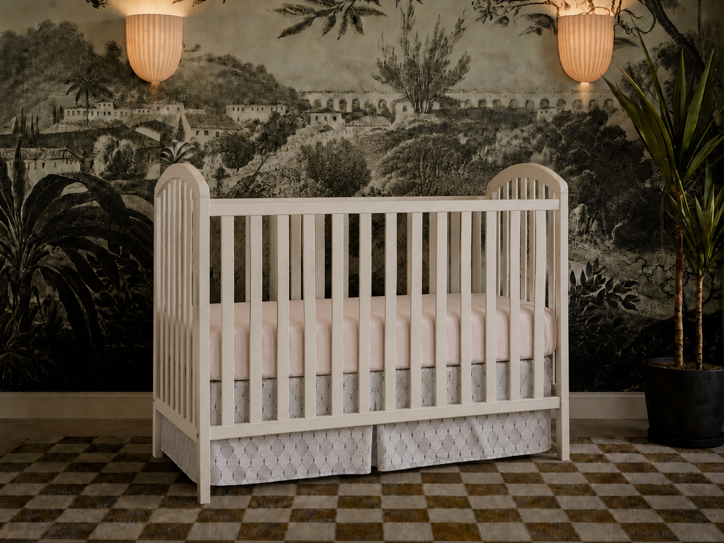 Classic Crib in White finish