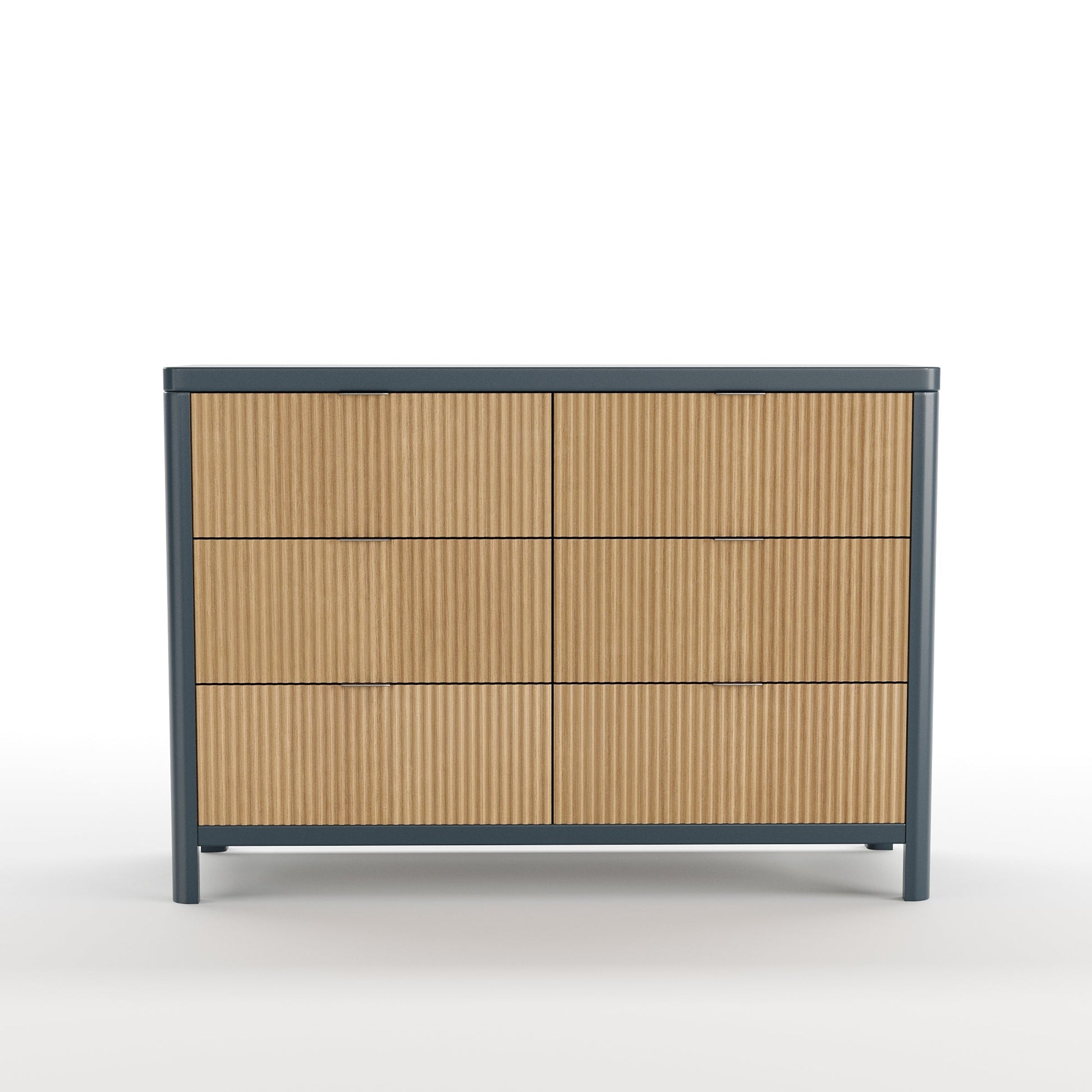 Milano Dresser in Graphite/Natural image 2