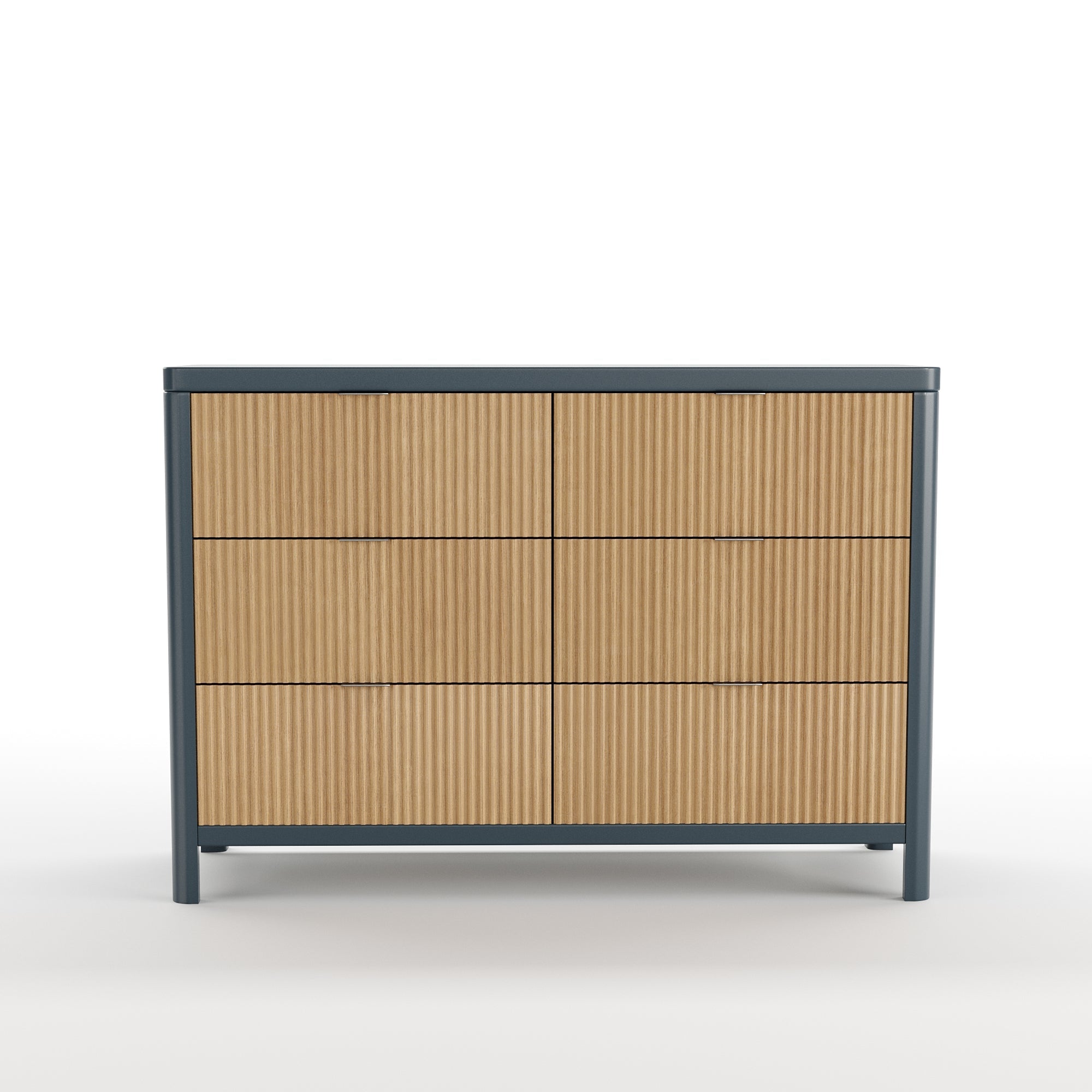 Milano Dresser in Graphite/Natural image 2