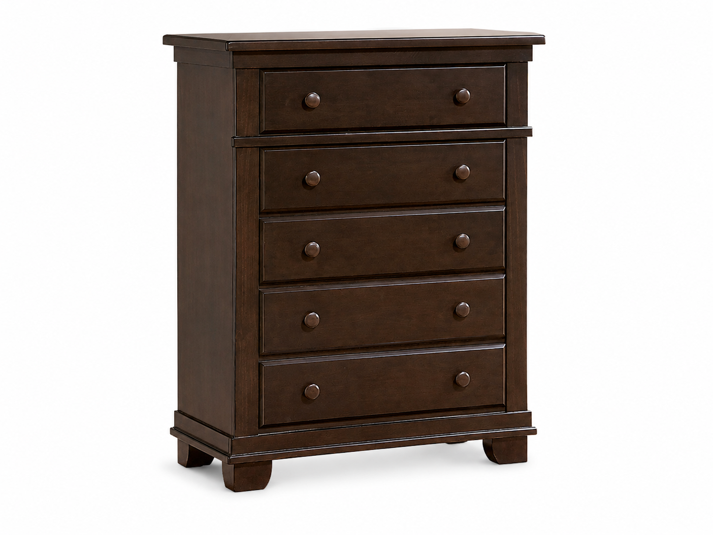 Color: Mocachino | Torino 5 Drawer Dresser