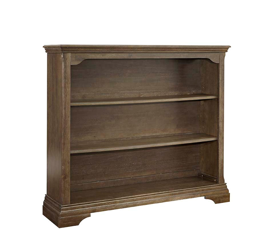 Kerrigan Bookcase Hutch in Cafe au Lait