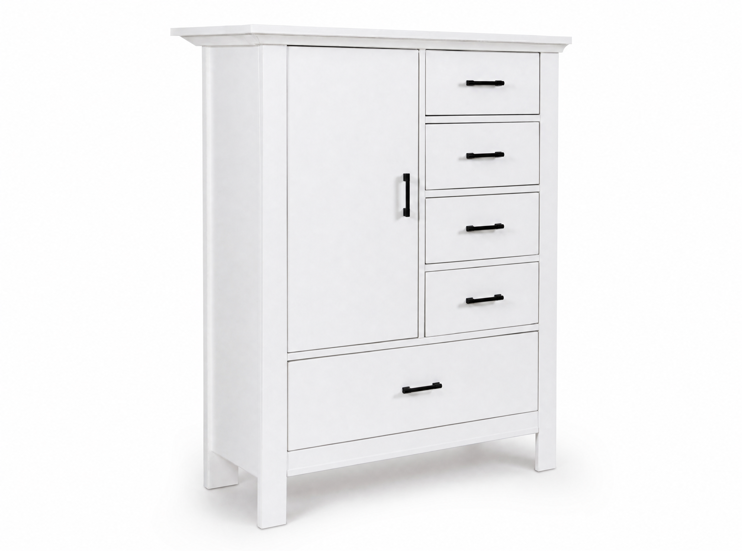 Color: White | Como Door Chest