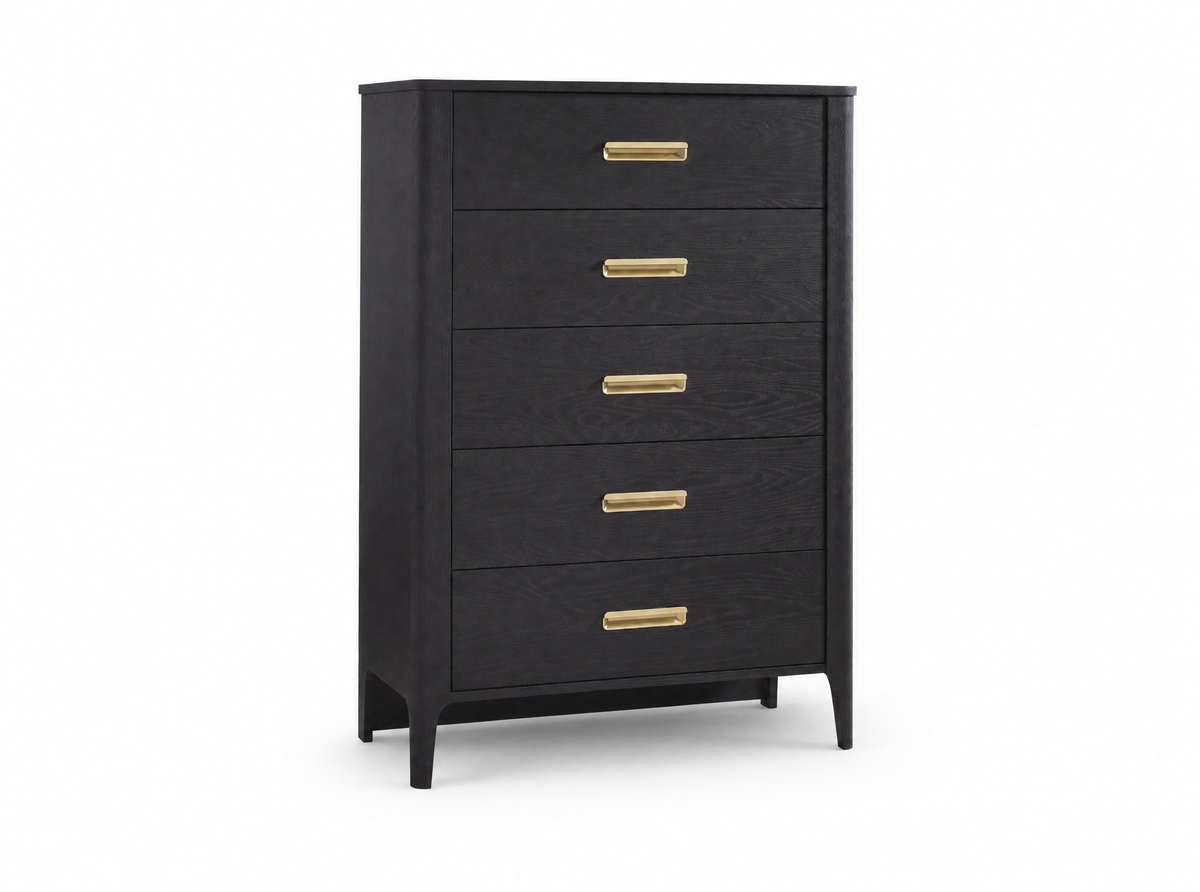 Color: Dusk | Palo 5 Drawer Tall Chest
