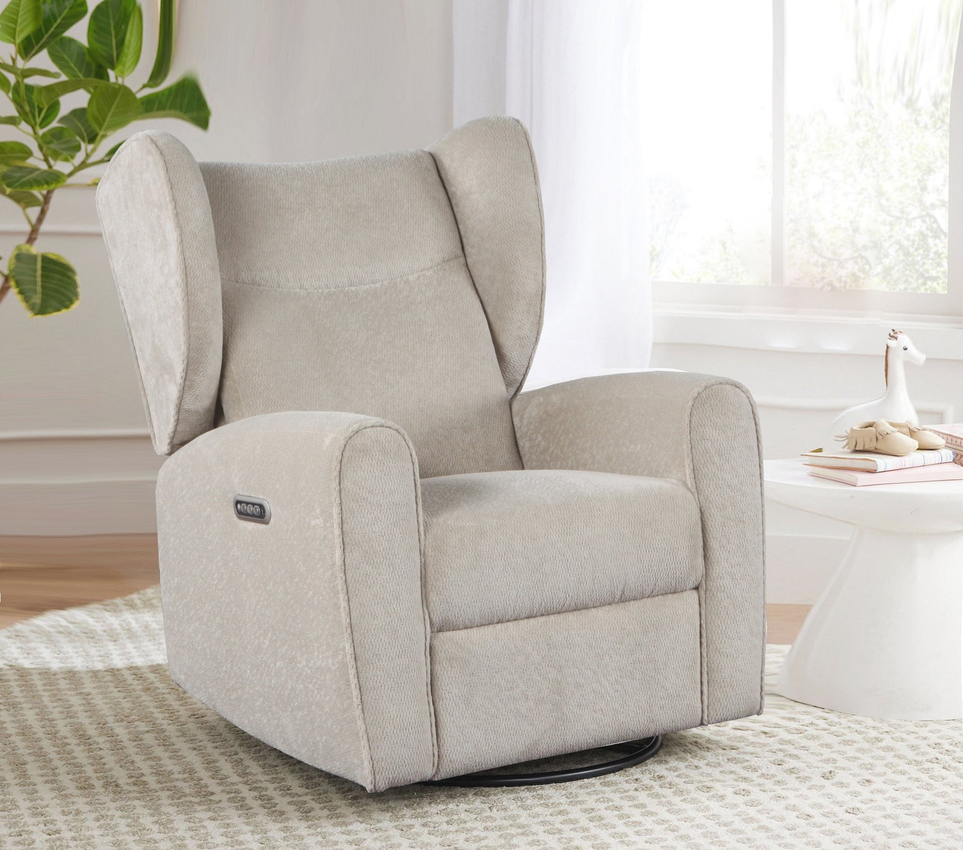 Cloud Glider Recliner in Toast image 0