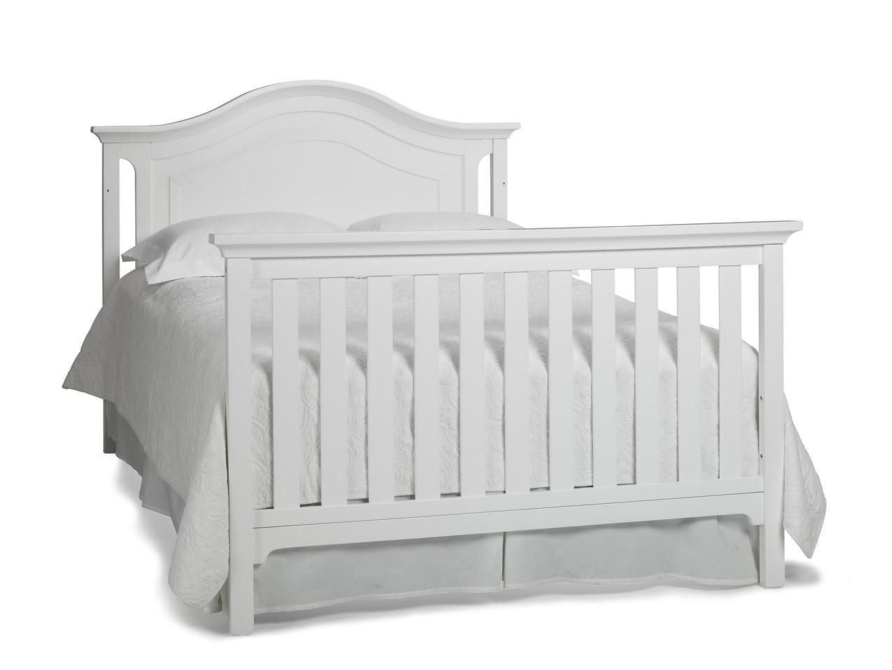 Catania Convertible Crib in White Finish image 5