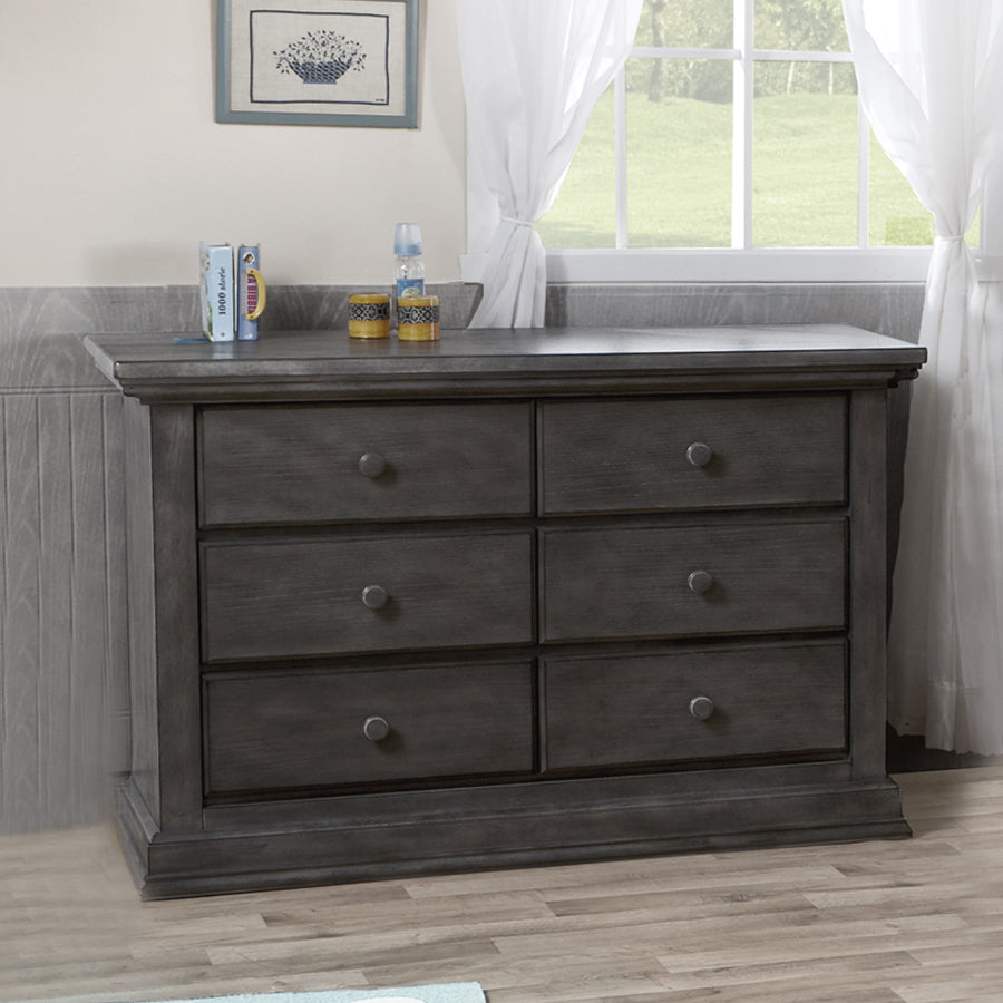 Modena Double Dresser in Granite