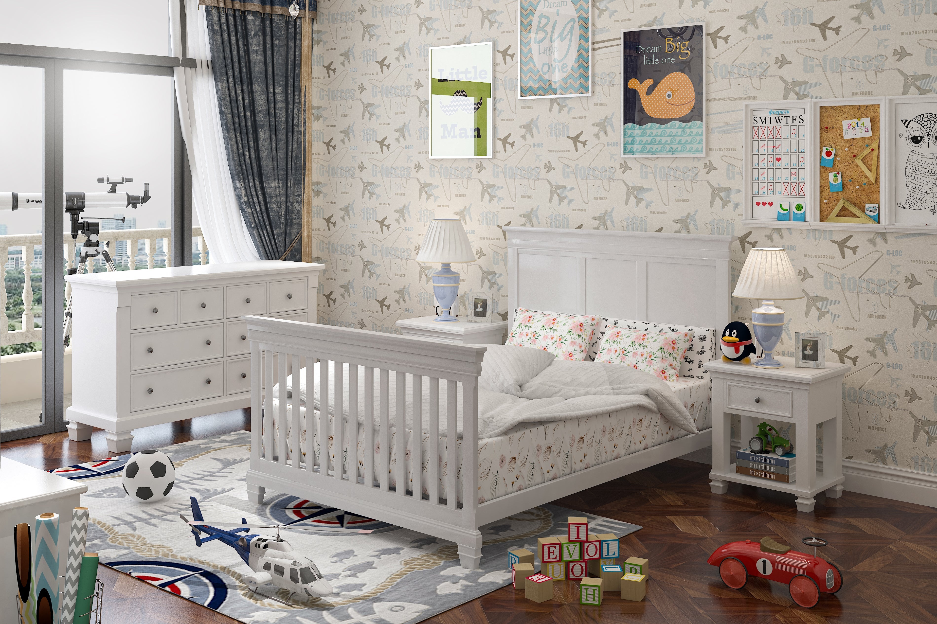 Belmont Convertible Crib image 4