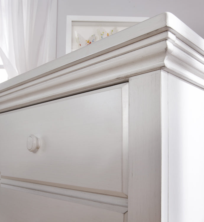 Modena Double Dresser in Vintage White