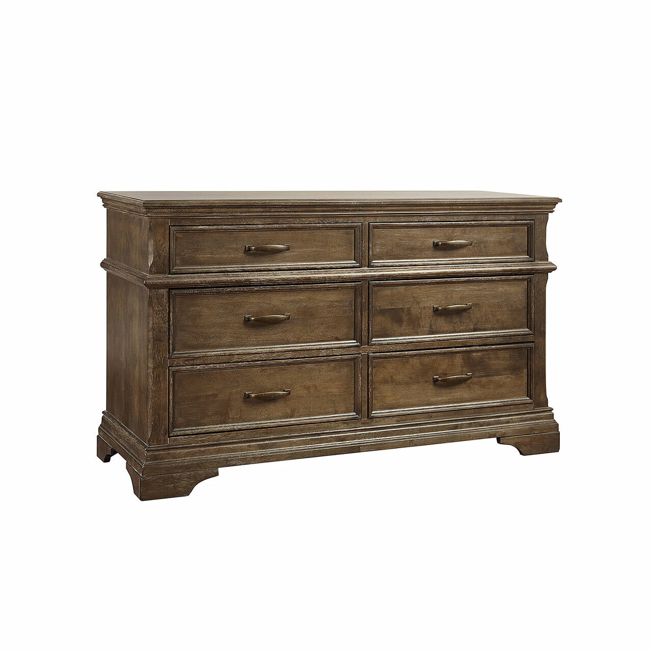 Kerrigan 6 Drawer Dresser in Cafe au Lait