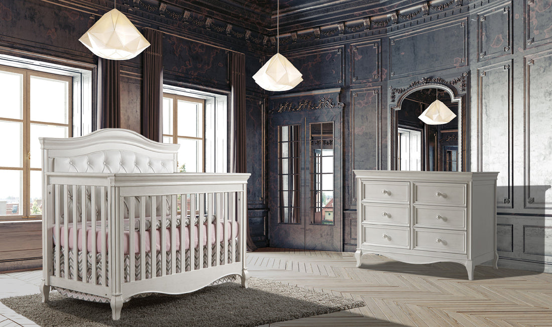 Diamante Crib and Dresser Set image 0