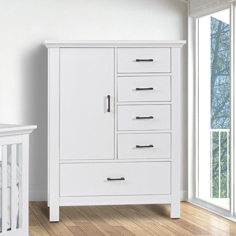 Como Door Chest in Vintage White
