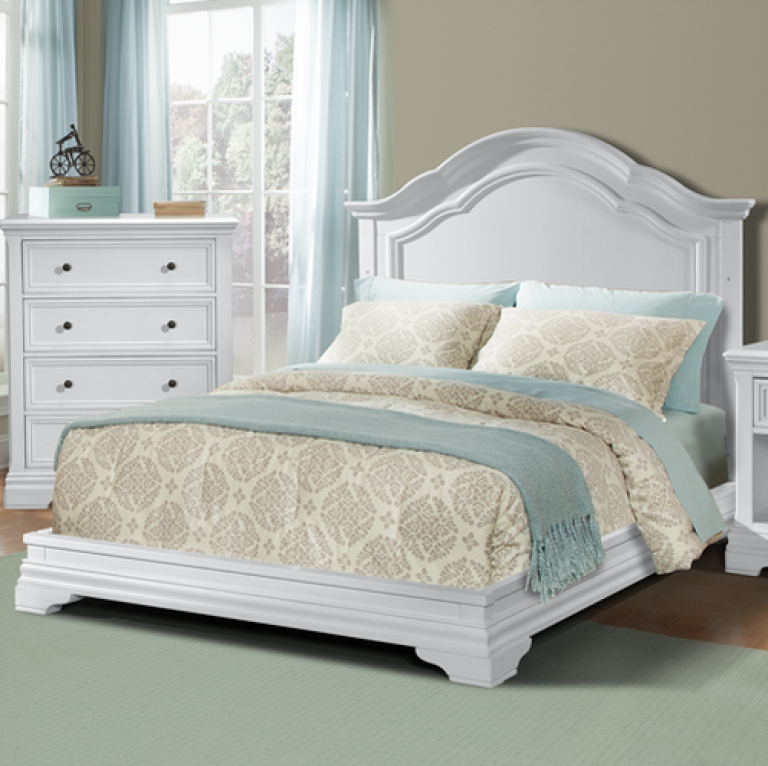 Athena Collection Convertible Crib in Belgium Cream image 2
