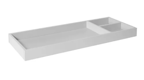 Change Topper in white with contoured change pad image 0