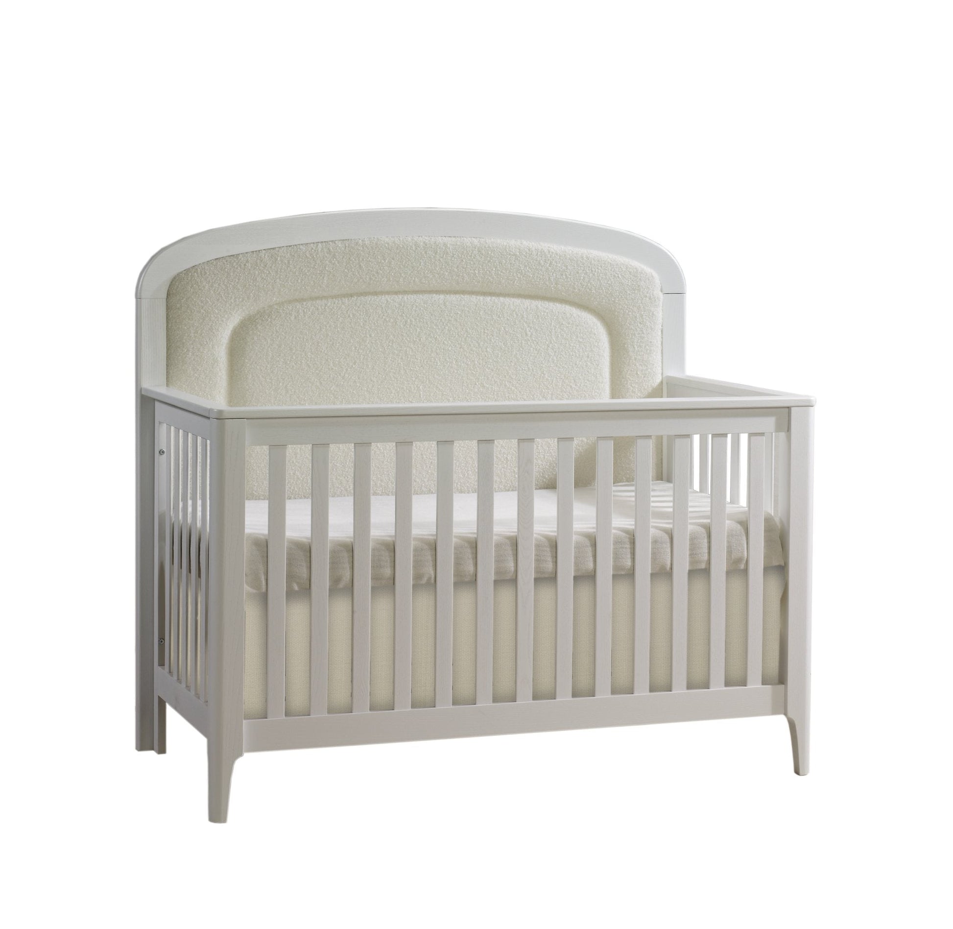 Palo “5-in-1” Convertible Crib in White finish image 0