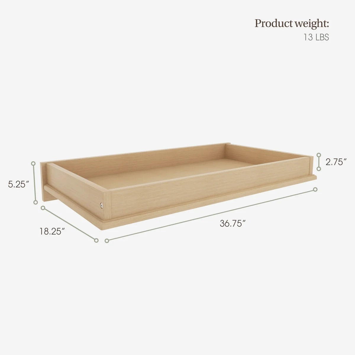 Cove Changing Tray