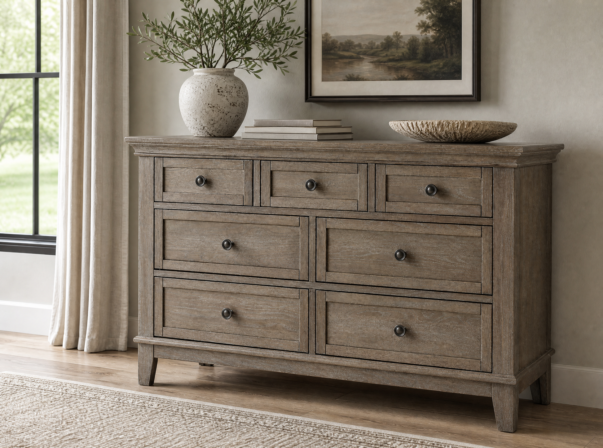 Color: Sand | Leland Dresser