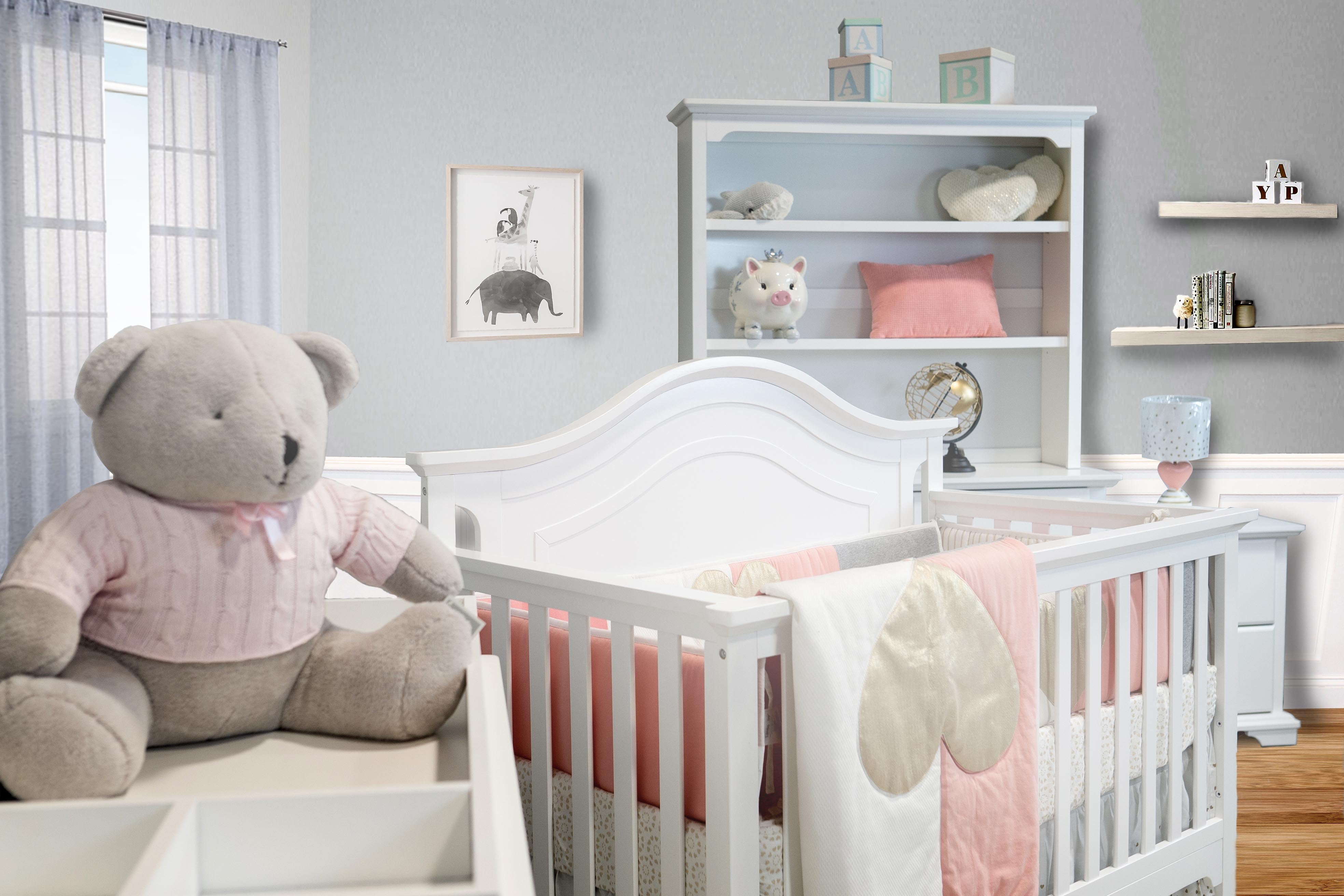 3 PIECE CATANIA DEAL         CRIB+DRESSER+FREE MATTRESS** image 3